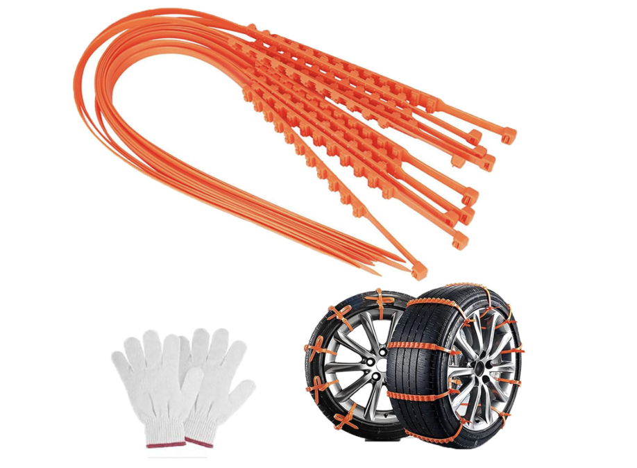 Zip-tie Emergency Portable Snow Tire Chains