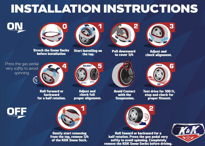 Snow Socks for Tires