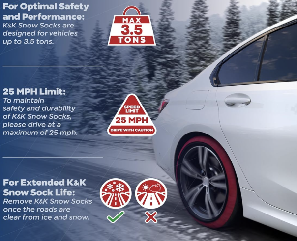 Snow Socks for Tires