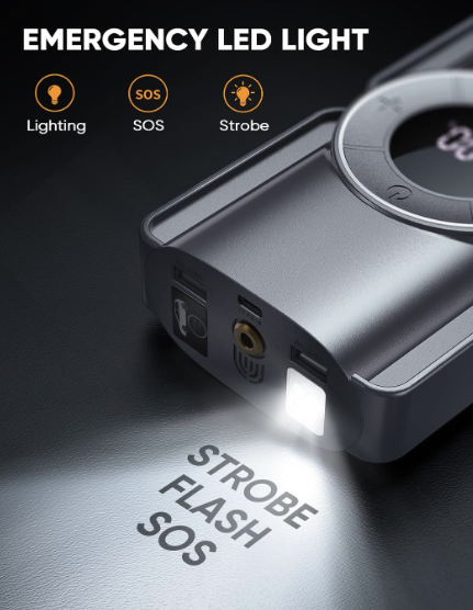 TREKURE 5-in-1 Battery Booster Jump Starter