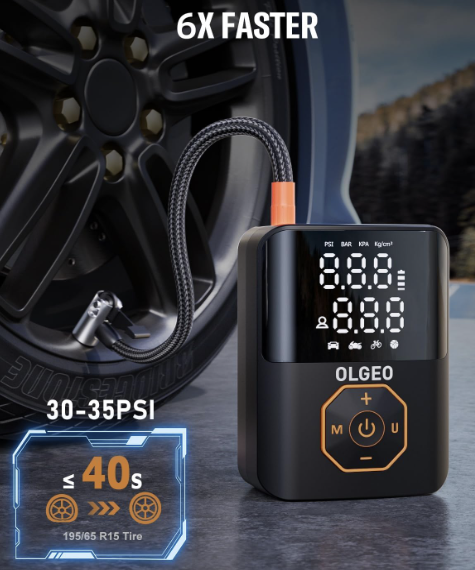 Tire Inflator Portable Air Compressor