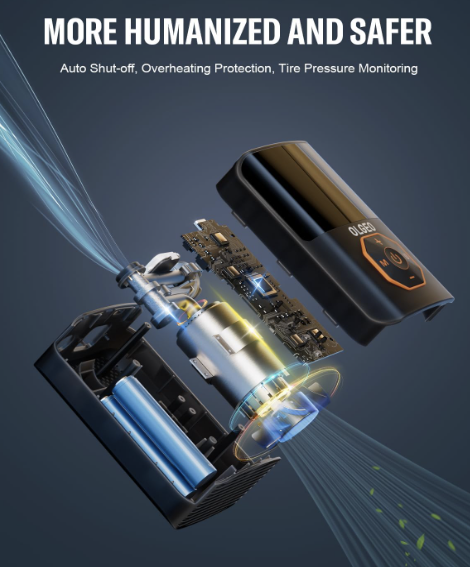 Tire Inflator Portable Air Compressor