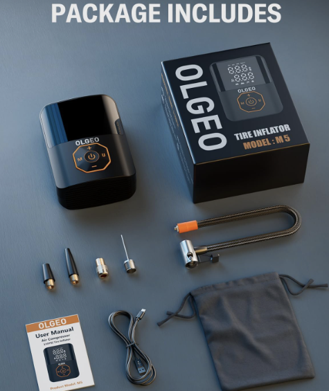 Tire Inflator Portable Air Compressor