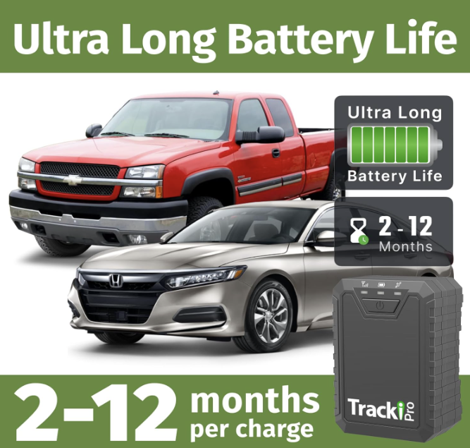 Tracki Pro GPS Tracker for Vehicles