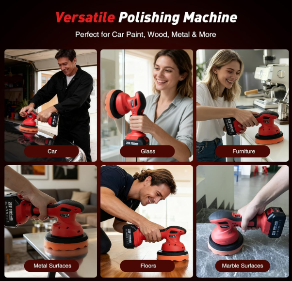 Cordless Car Buffer Polisher